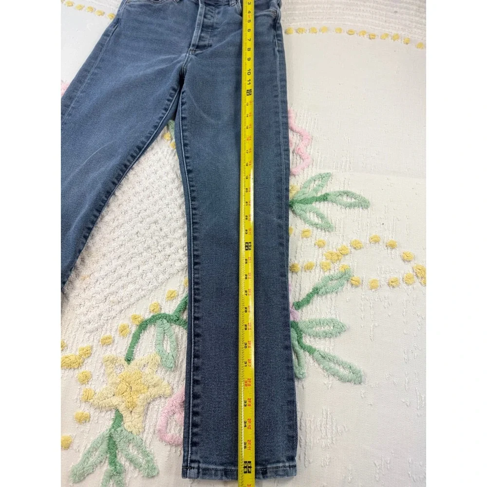 EVEREVE The Ever Straight High Rise Womens Jeans Size‎ 25 Dark Wash Denim - Picture 2 of 10